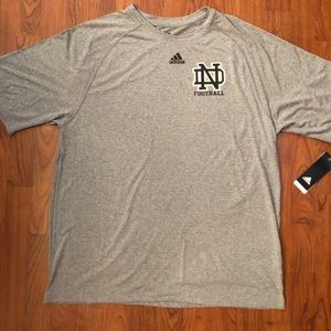 Adidas Climalite Tee in Heather Gray